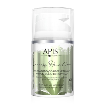 5542 CANNABIS HOME CARE Krem łagodząco-regenerujący na bazie oleju konopnego / 50ml